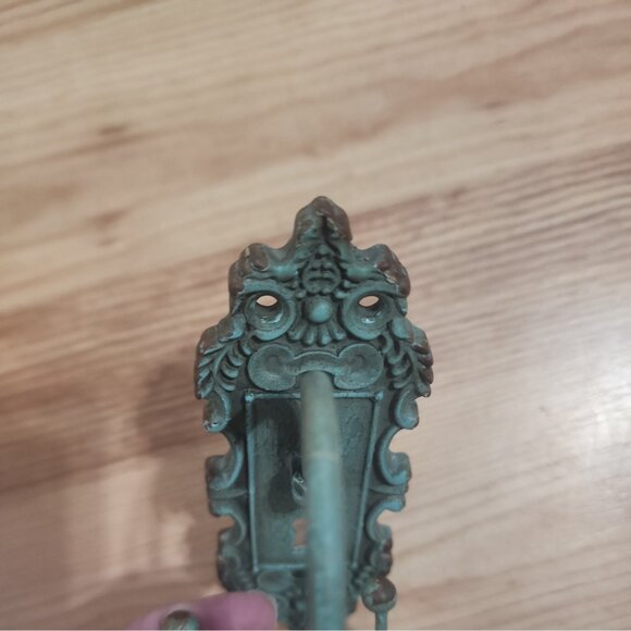 VTG Jewelry Wall Display Hanger Spinning Holder Rack Wrought Iron Necklace Ties - Picture 12 of 13